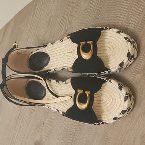 Coach Dillon Espadrille Platform Sandal